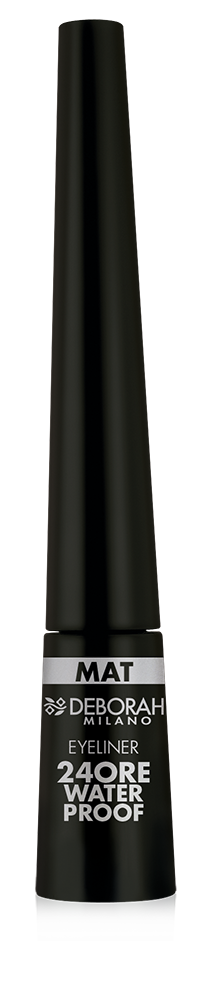 Deborah Milano 24Ore tekući eyeliner nijansa Black Mat