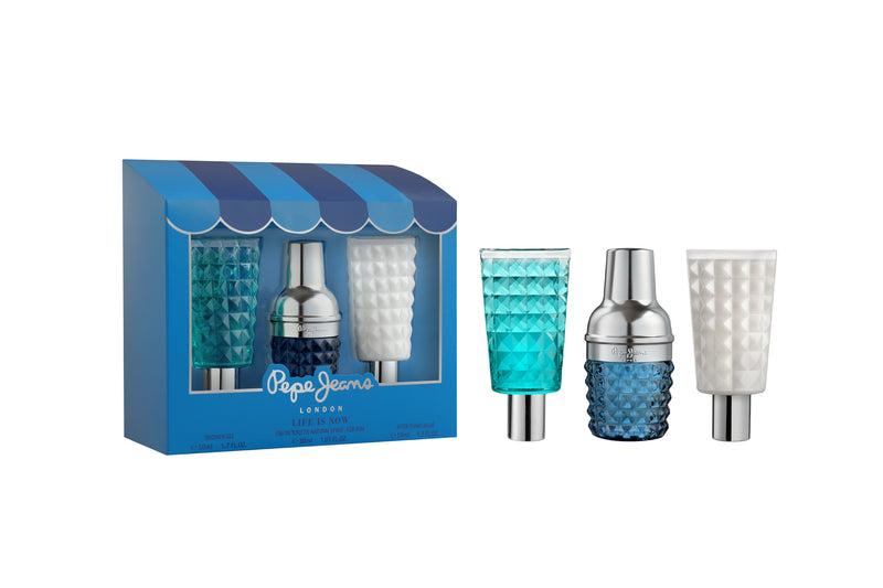 Pepe Jeans For Him set 2025 za muškarce (toaletna voda 30 ml + gel za tuširanje + losion poslije brijanja)