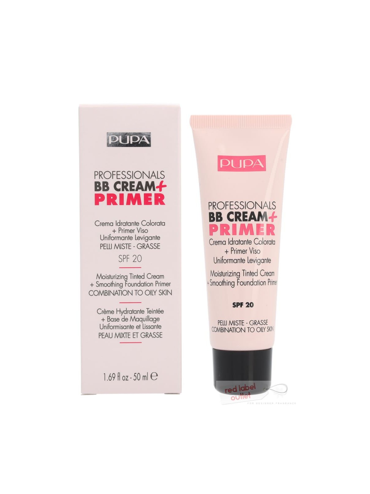 PUPA BB CREAM + PRIMER COS 01 NUDE