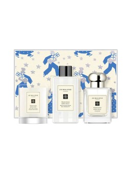 JO MALONE SET WOOD SAGE & SEA SALT COLLECTION + POKLON POMEGRANATE NOIR 9 ML + EP&FRESIA BATH&SHOWER LOTION 15 ML
