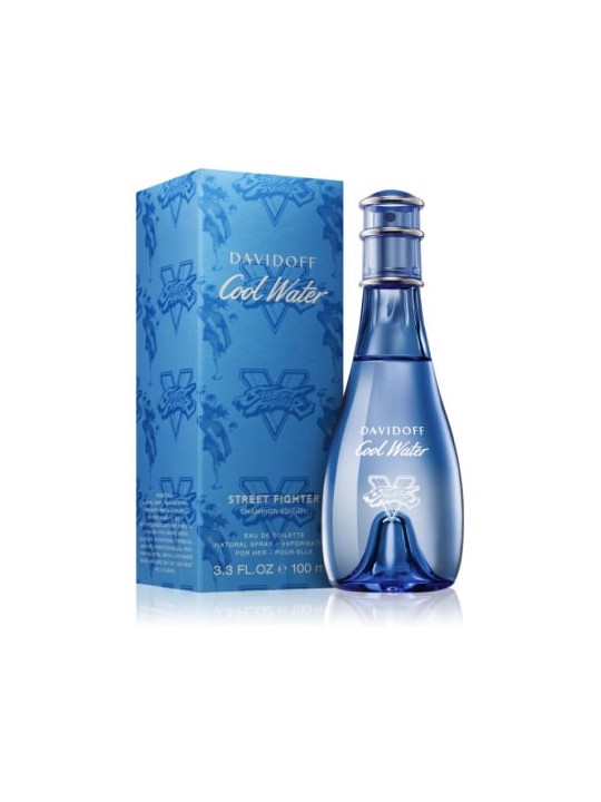 DAVIDOFF COOL WATER STREET FIGHTER WOMEN EDT 100 ML 1 + 1 GRATIS