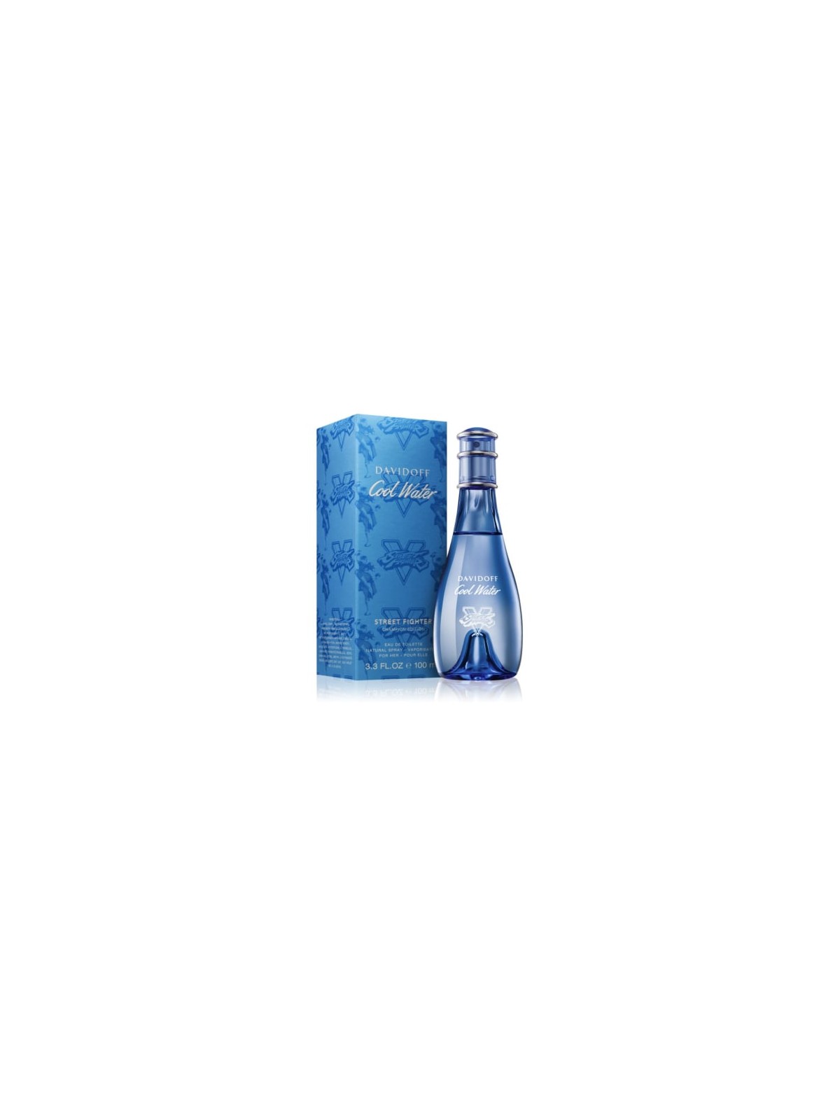 DAVIDOFF COOL WATER STREET FIGHTER WOMEN EDT 100 ML 1 + 1 GRATIS