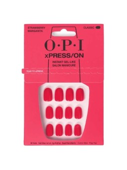 OPI PRESSON STRAWBERRY MARGARITA