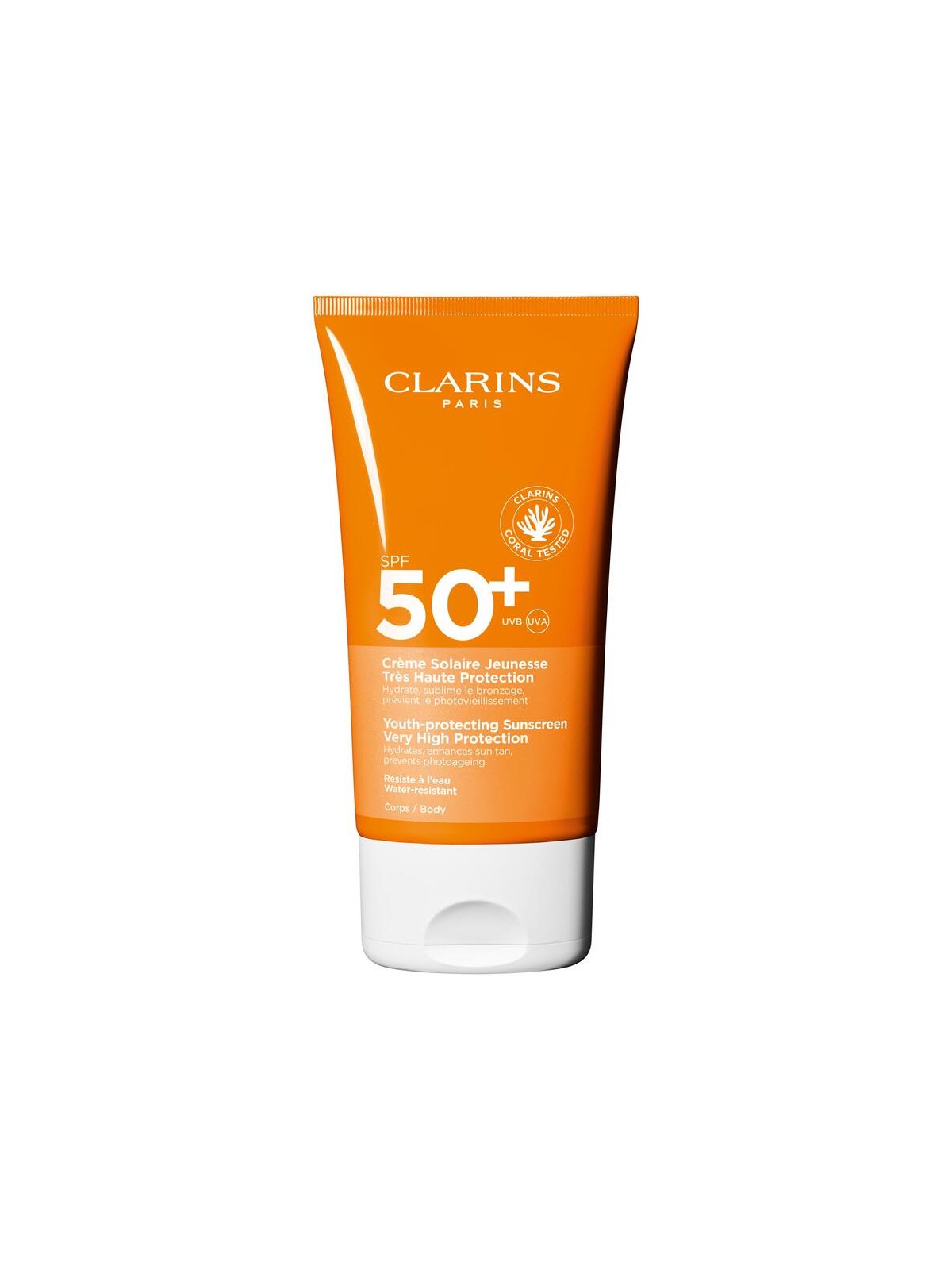 CLARINS SUN BODY CREAM 150 ML, SPF 50