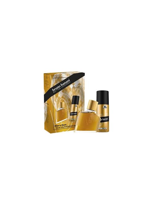 BRUNO BANANI MAN'S BEST SET EDT 30 ML + DEO SPRAY 50 ML