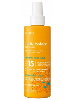 PUPA SUN BODY LOTION MILK 200 ML, SPF 15