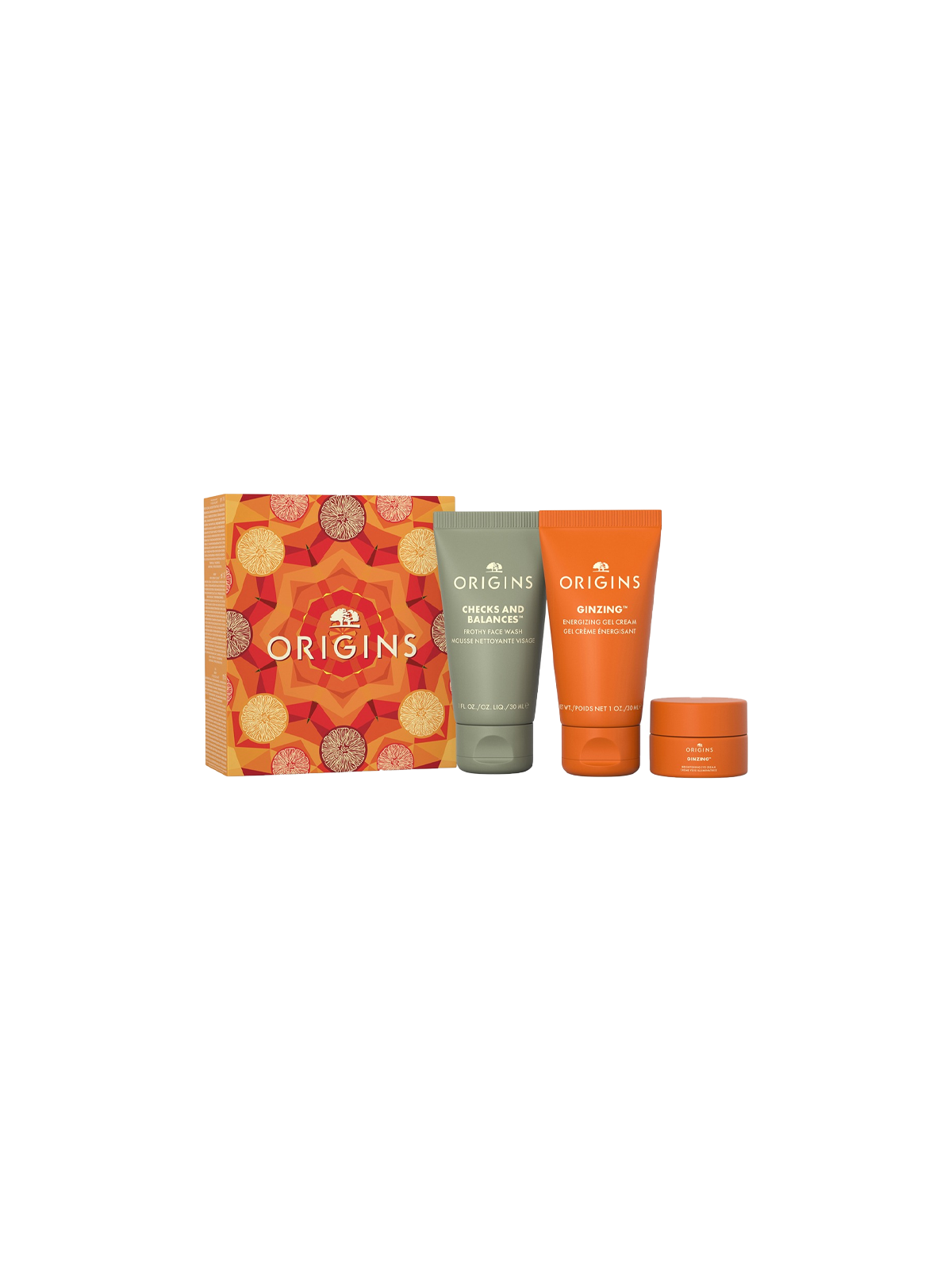 ORIGINS MINI TRAVEL ESSENTEALS TRIO SET