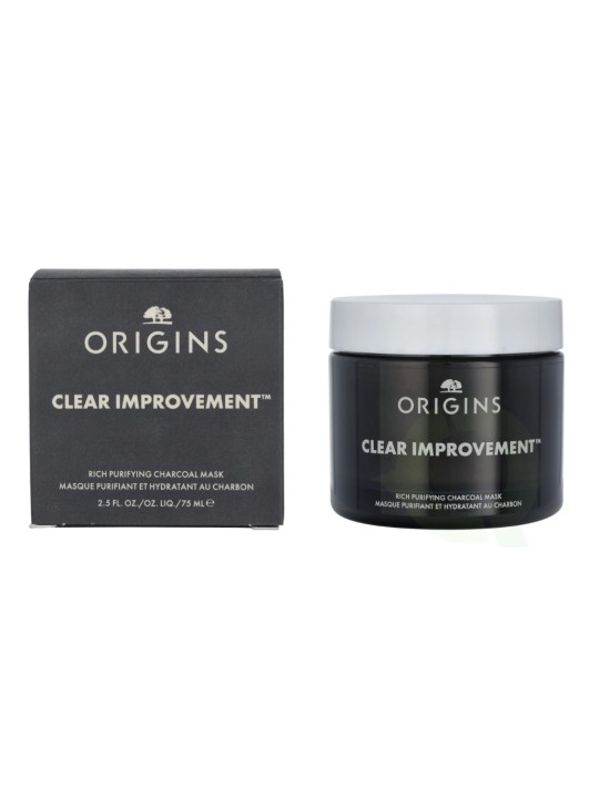 ORIGINS CLEAR IMPROVEMENT RICH PURIFYING CHARCOAL MASK 75 ML