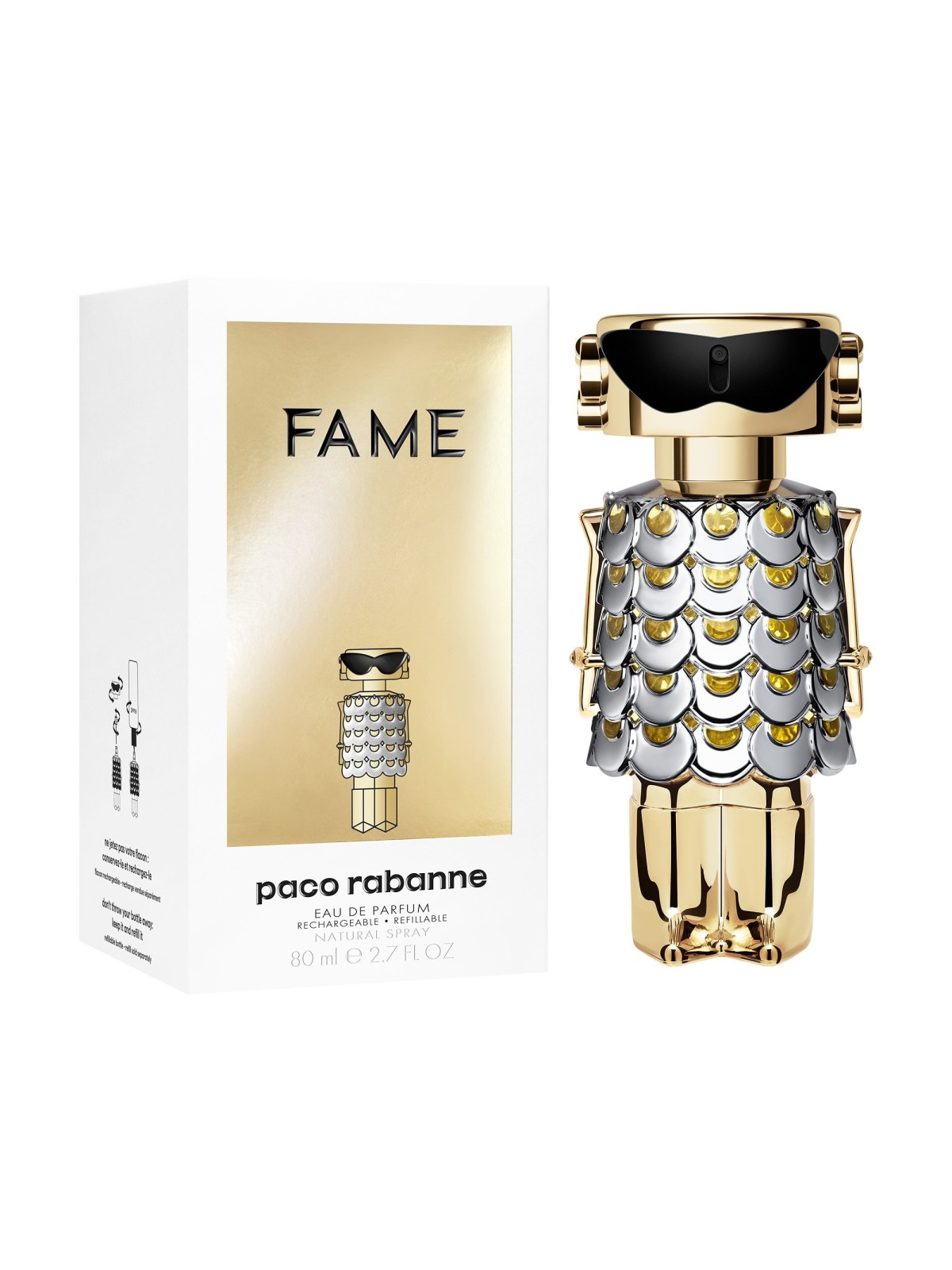 PACO RABANNE FAME REFILLABLE EDP 80 ML
