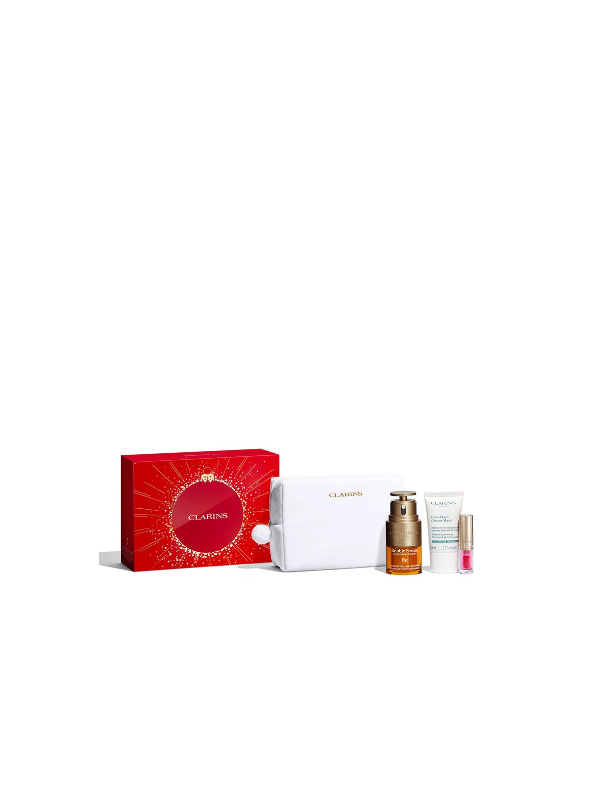 CLARINS DOUBLE SERUM EYE SET