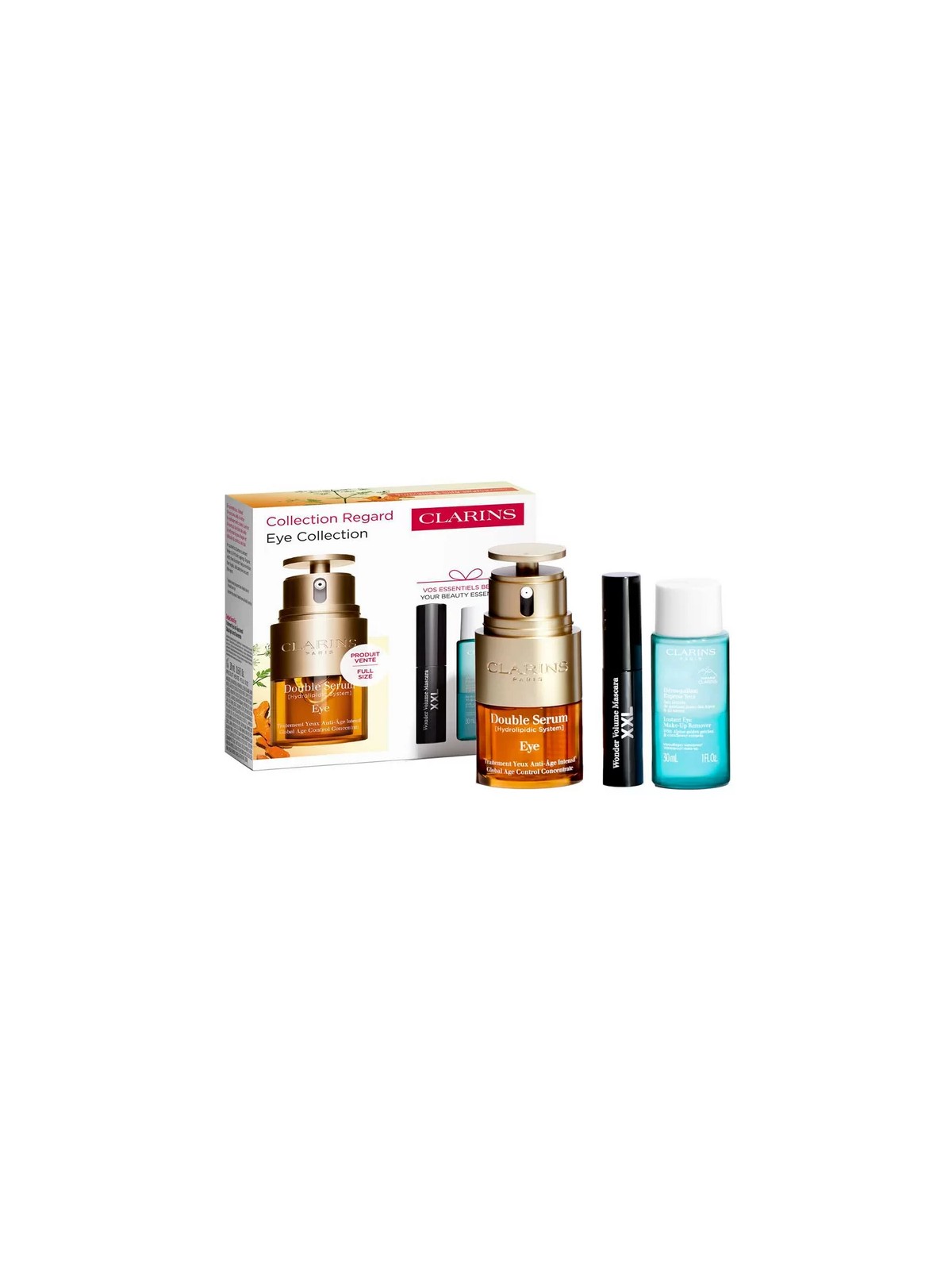 CLARINS DOUBLE SERUM EYE LOYALITY SET
