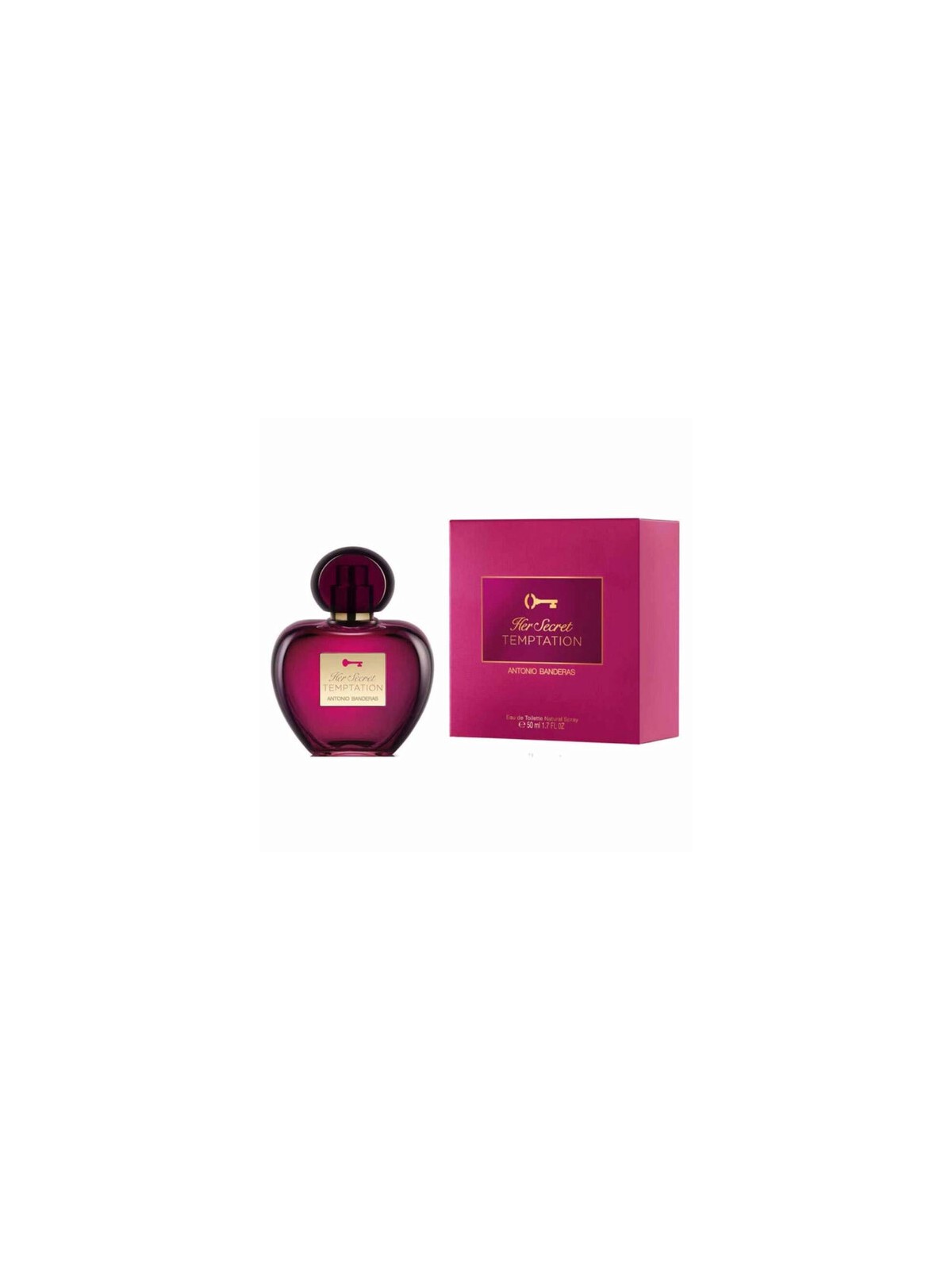 ANTONIO BANDERAS HER SECRET TEMPTATION WOMAN EDT 50 ML