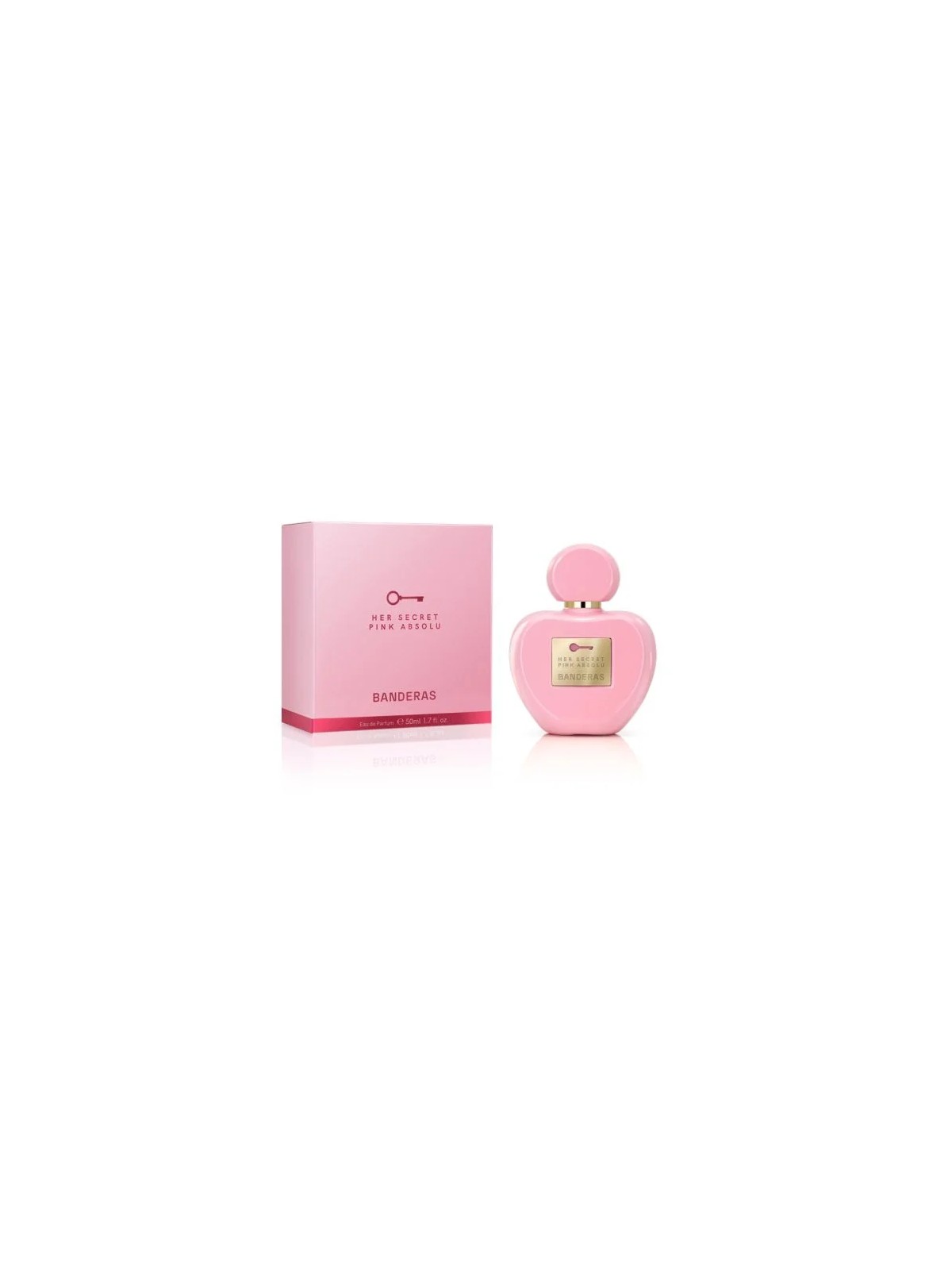 ANTONIO BANDERAS HER SECRET PINK ABSOLU EDP 50 ML