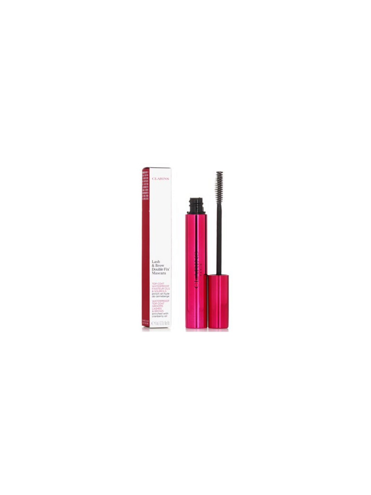 CLARINS MASCARA LASH&BROW DOUBLE FIX 01