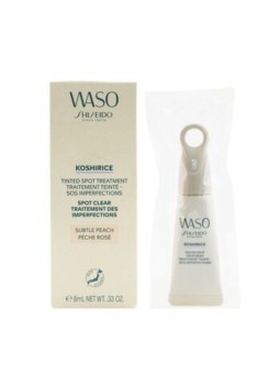 SHISEIDO WASO TINTED SPOT TREATMENT 8 ML + POKLON SHISEIDO TOALETNA TORBICA