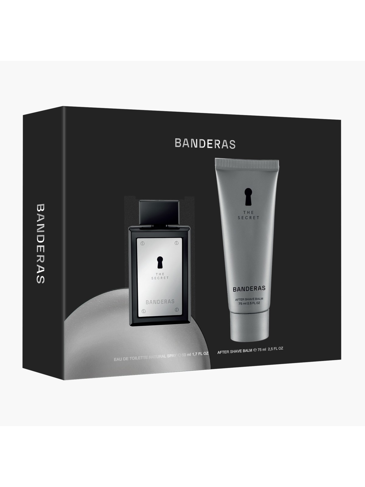 ANTONIO BANDERAS SECRET SET EDT 50 ML + AFTER SHAVE BALM 75 ML