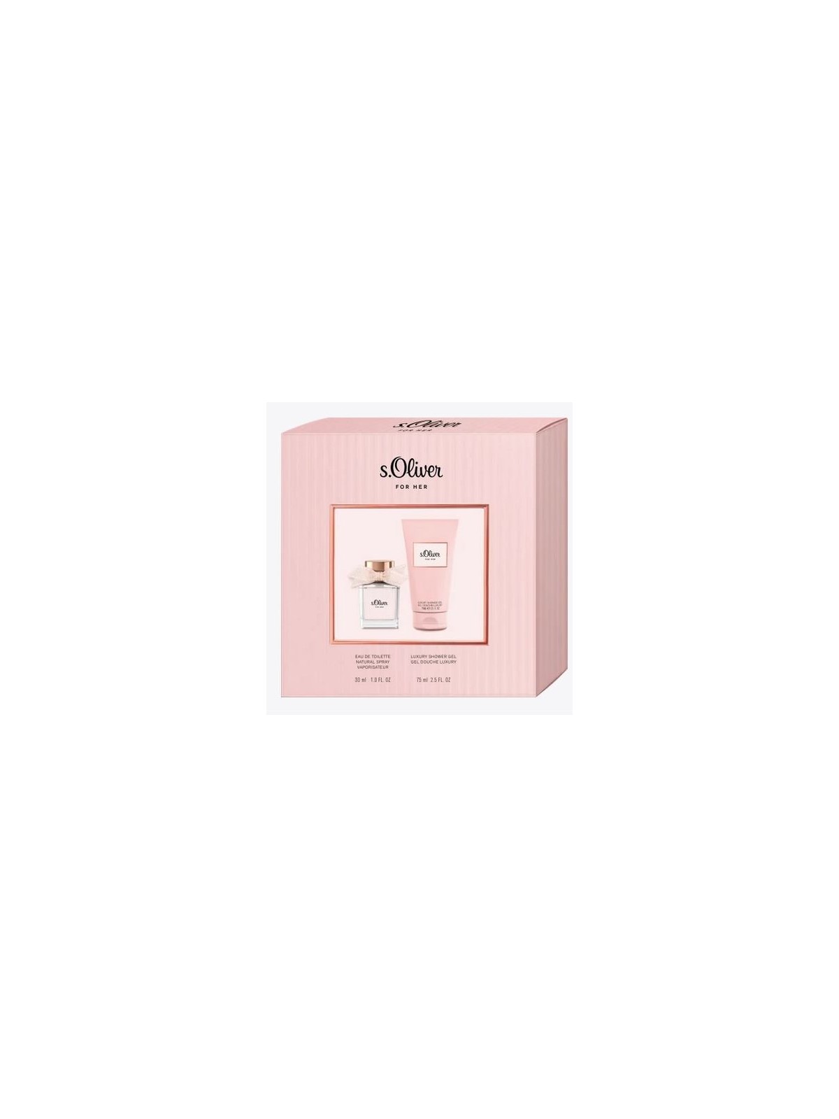 S.OLIVER FOR HER WOMAN SET EDT 30 ML + SHOWER GEL 75 ML