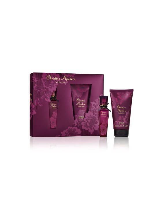 CHRISTINA AGUILERA VIOLET NOIR SET EDP 30 ML + SHOWER GEL 150 ML