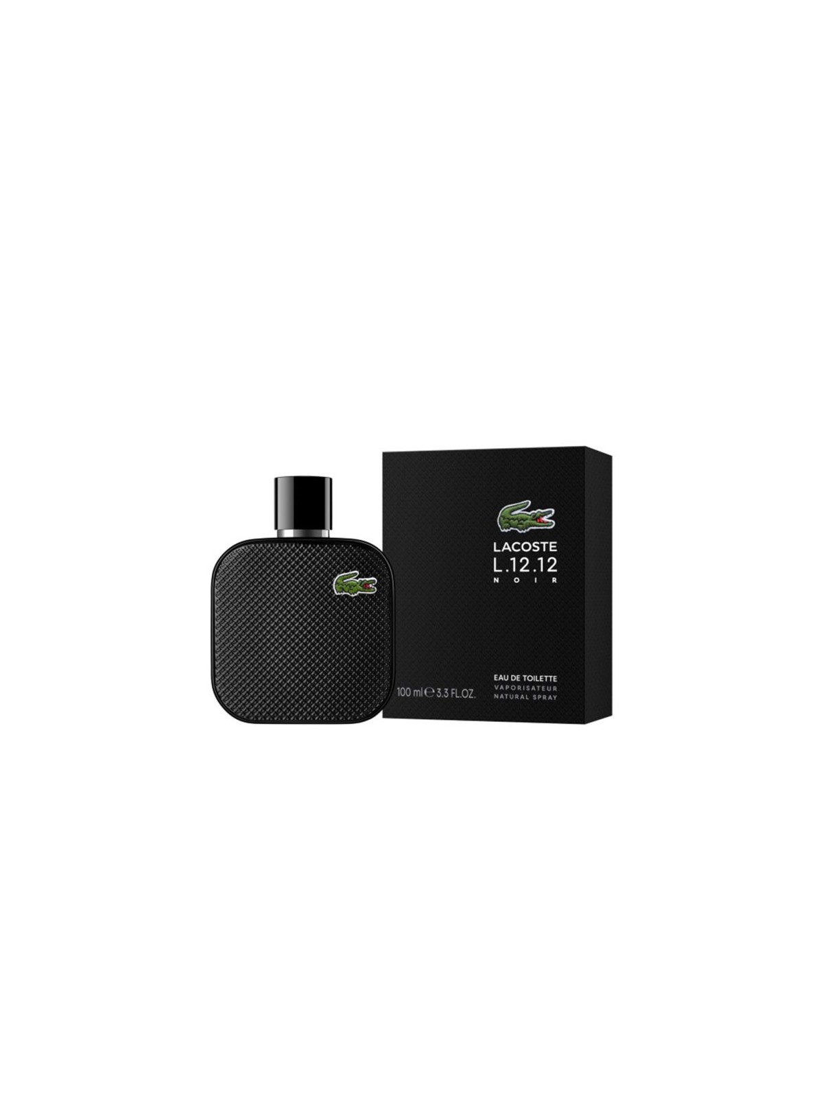 LACOSTE  L.12.12 NOIR EDT 100 ML, 1 + 1 GRATIS