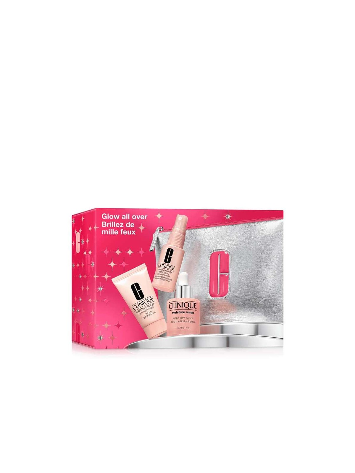 CLINIQUE MOISTURE SURGE GLOW SERUM SET