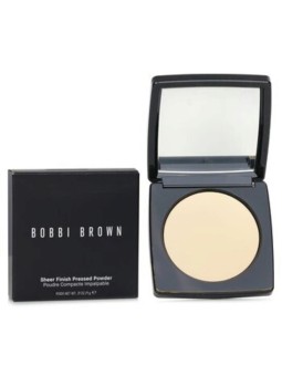 BOBBI BROWN COMPACT POWDER SHEER FINISH PALE YELLOW