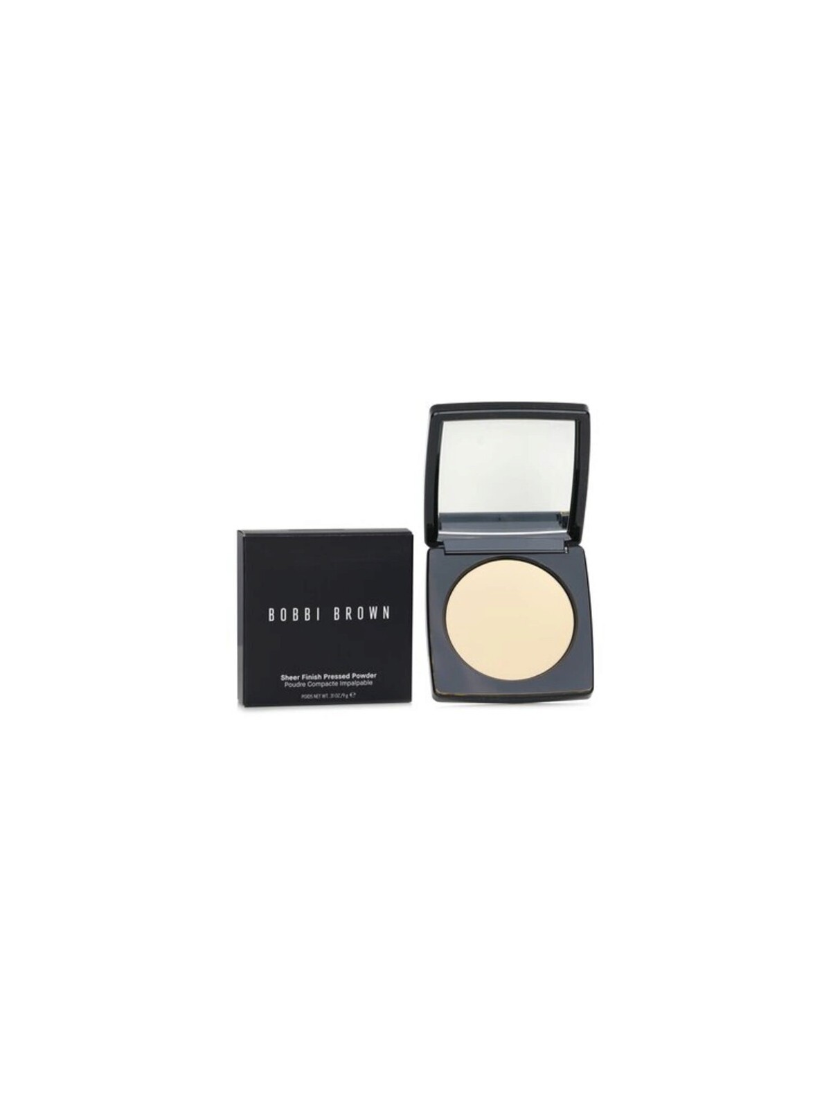 BOBBI BROWN COMPACT POWDER SHEER FINISH PALE YELLOW