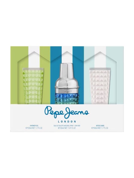 PEPE JEANS COCKTAIL FOR HIM SET EDT 30ML+SHOWER GEL 50 ML+AFTER SHAVE 50 ML