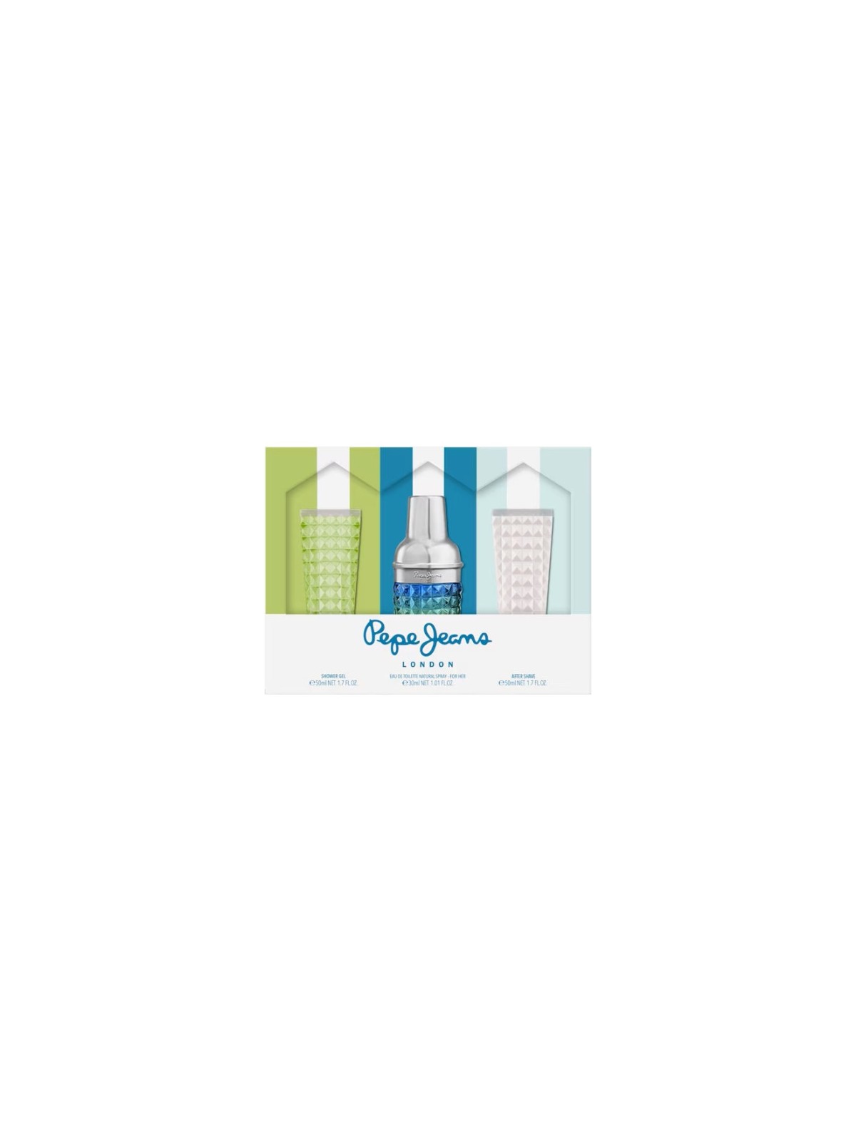 PEPE JEANS COCKTAIL FOR HIM SET EDT 30ML+SHOWER GEL 50 ML+AFTER SHAVE 50 ML