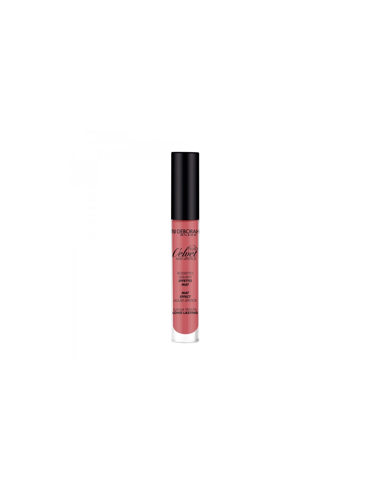 DEBORAH LIPSTICK VELVET MAT FLUID 19 MAUVE
