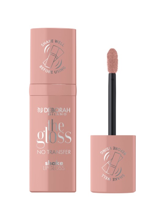 DEBORAH LIPGLOSS NO TRANSFER 01 NUDE LOOK