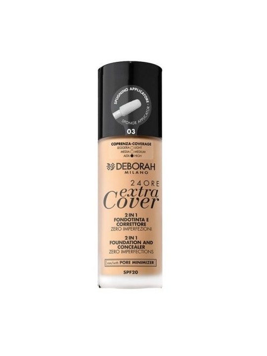 DEBORAH FOUNDATION 24H EXTRA COVER SPF20