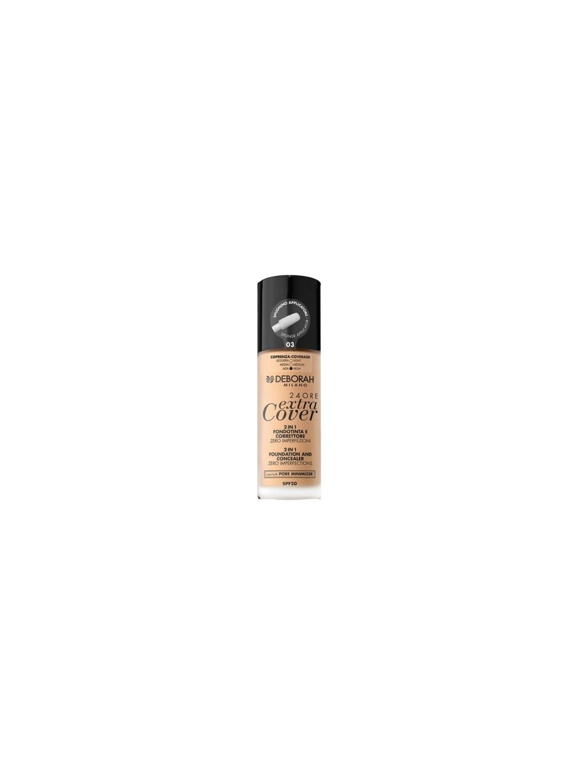 DEBORAH FOUNDATION 24H EXTRA COVER SPF20