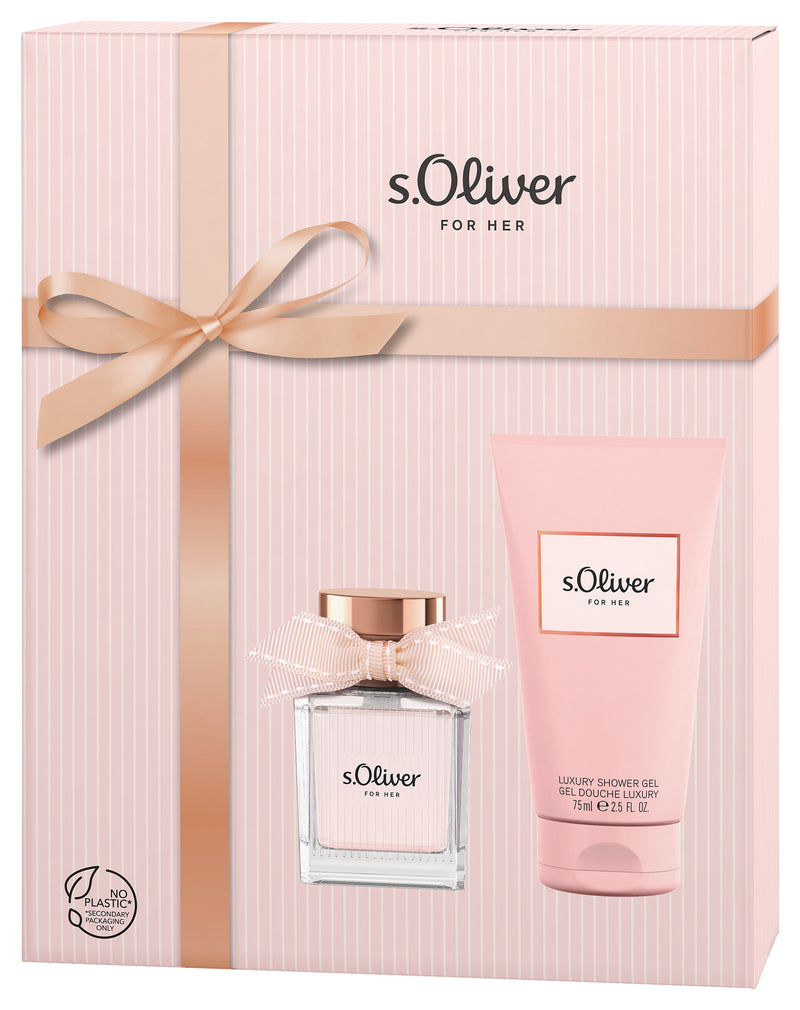 s.Oliver For Her poklon set za žene (toaletna voda 30 ml + gel za tuširanje 75 ml)