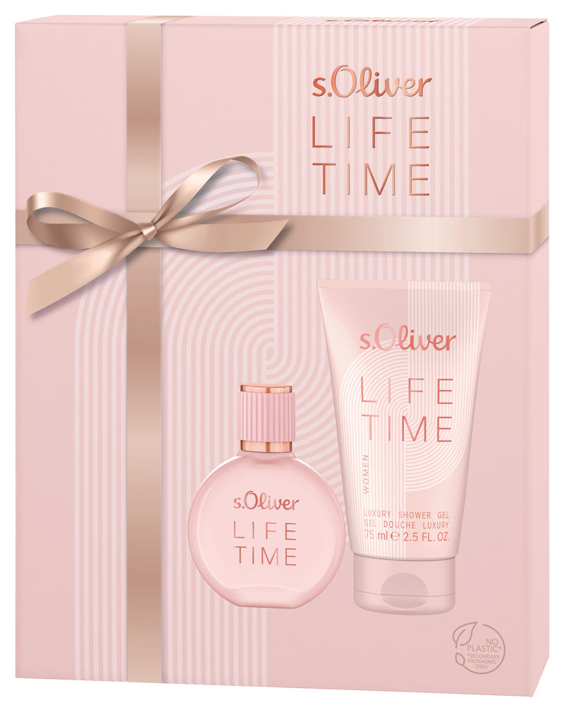 s.Oliver Life Time poklon set za žene (toaletna voda 30 ml + gel za tuširanje 75 ml)