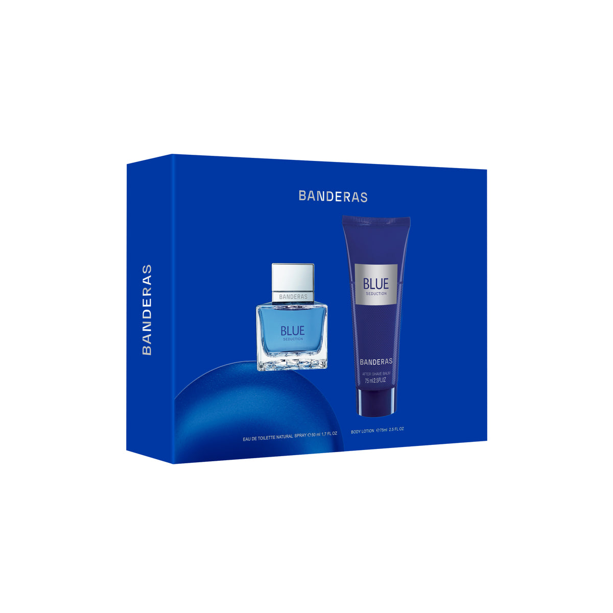 Antonio Banderas Blue Seduction poklon set 2025 za muškarce (toaletna voda 50 ml + losion poslije brijanja 75 ml)
