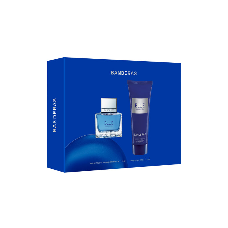 Antonio Banderas Blue Seduction poklon set 2025 za muškarce (toaletna voda 50 ml + losion poslije brijanja 75 ml)