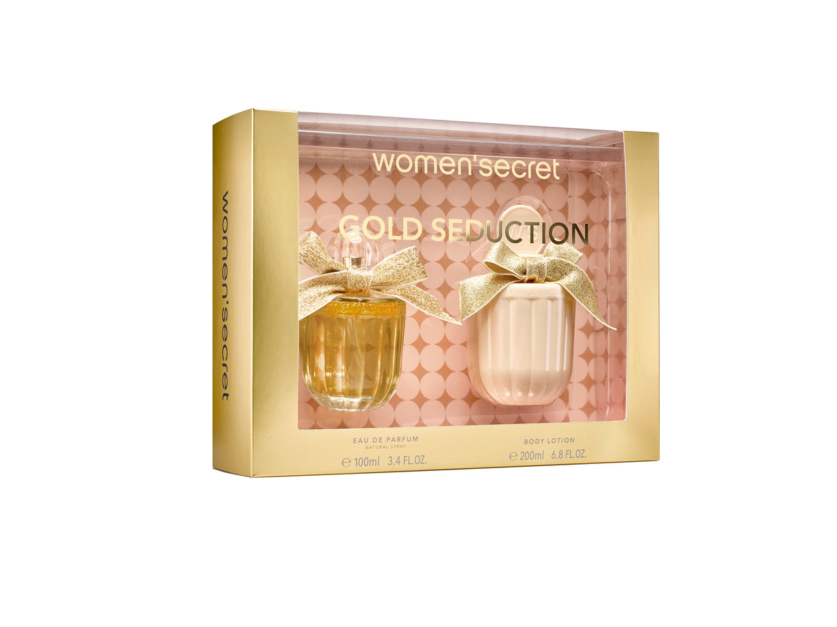 Women'secret Gold Seduction poklon set (parfemska voda 100 ml + losion za tijelo 200 ml)